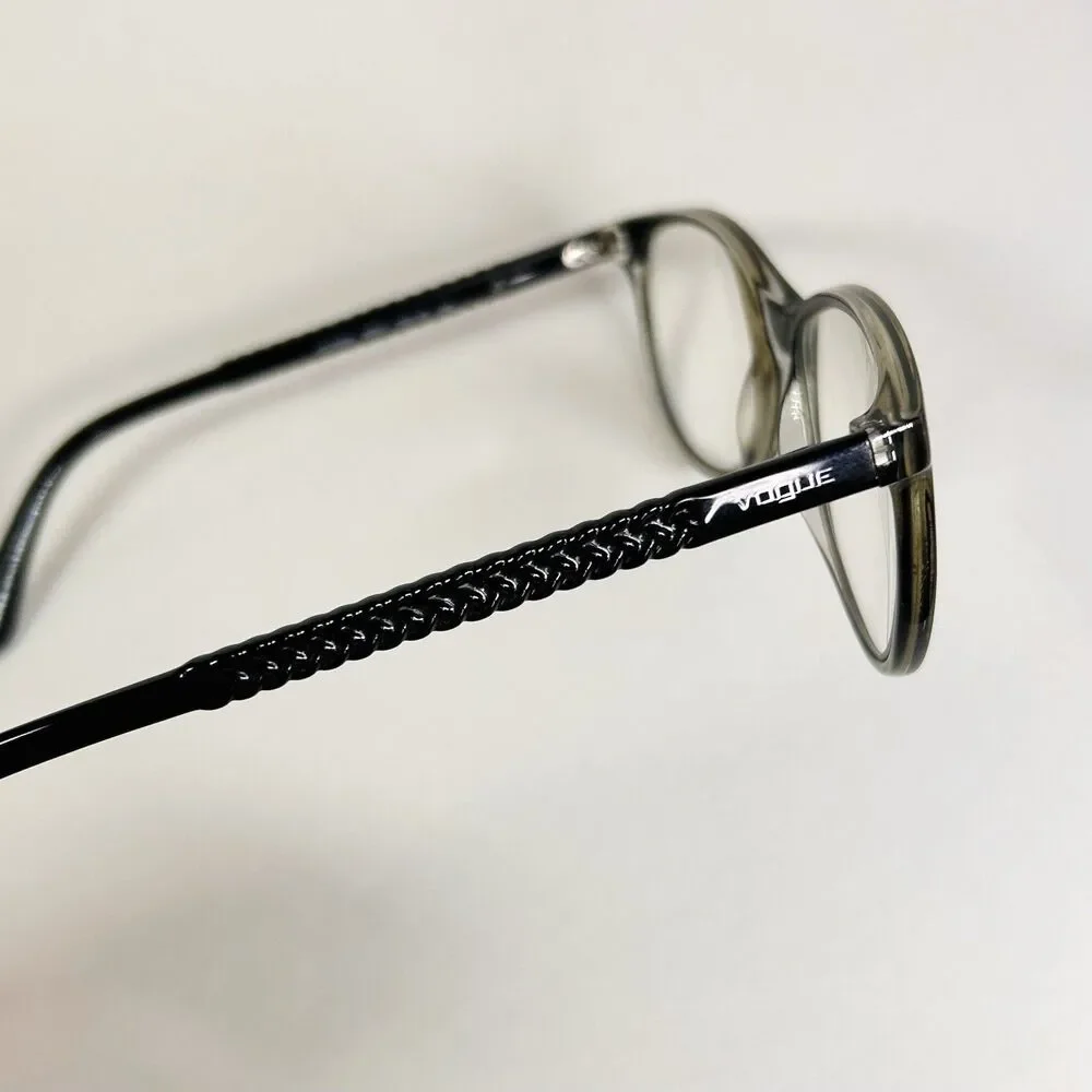 Vogue VO 5030 W827 Top Black/Transparent Authentic Eyeglass Frames 53-16